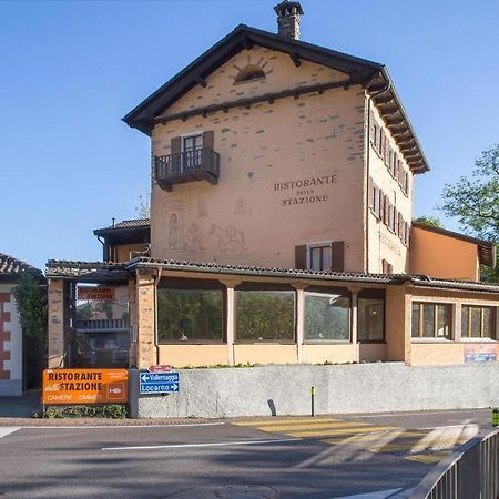 Ristorante Della Stazione Hotell Tegna Exteriör bild